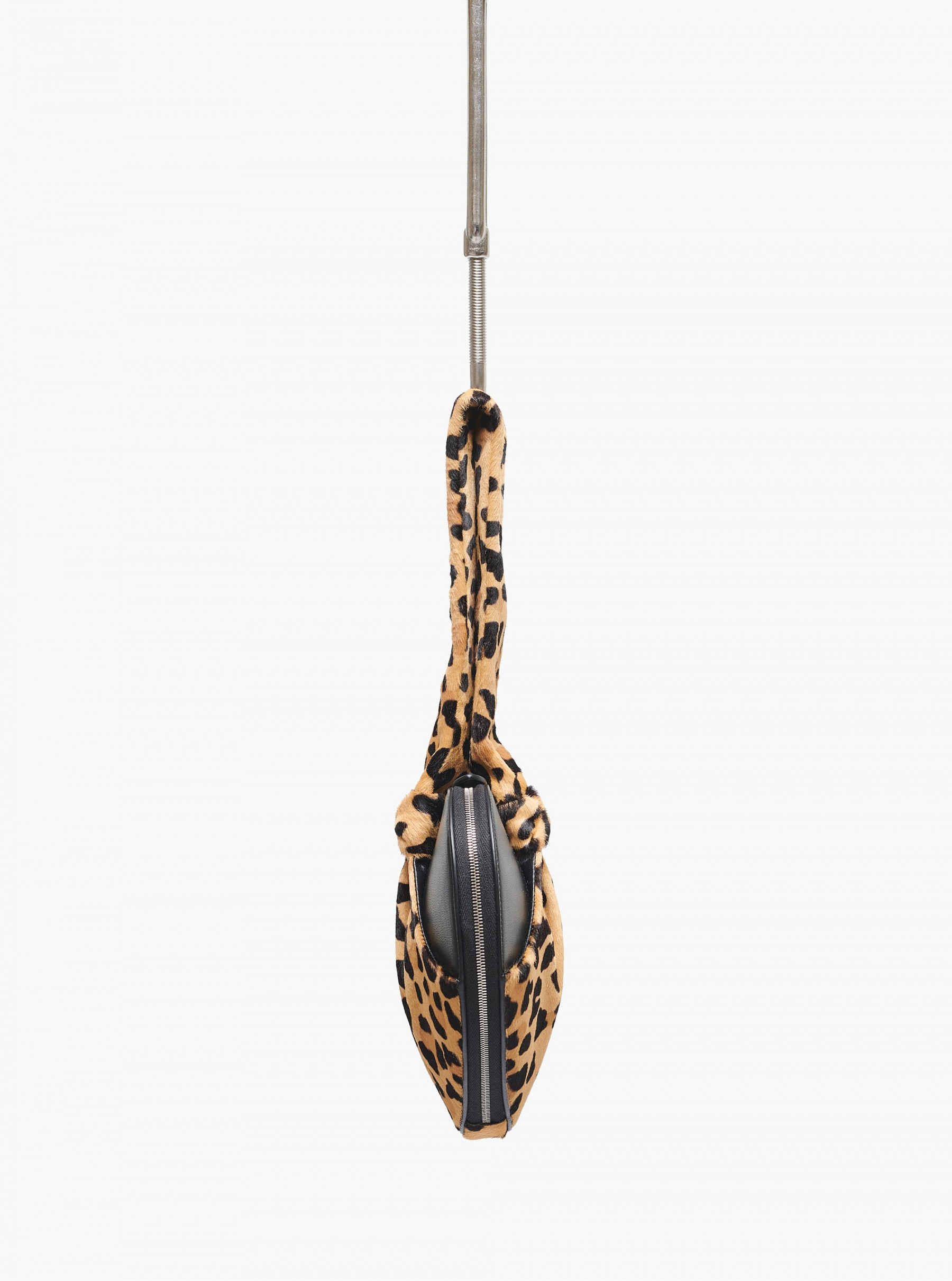 Alaïa, Le Cache Coeur leopard bracelet bag